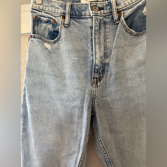 Abercrombie & Fitch The ankle straight ultra high-rise jeans - Picture 2 of 5